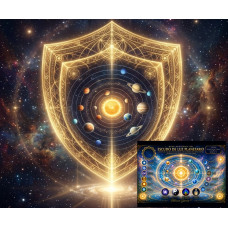 Curso de Mesa Radiónica del Escudo de Luz Planetario - Colección Escudos de Luz Cósmica - Mesa 5 de 6