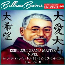 Curso por Zoom de Reiki Usui Nivel 5 y 6 Grand Master (Maestro Avanzado) - CON REQUISITOS