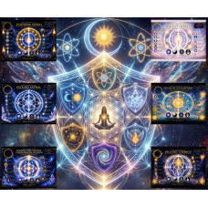 Colección Completa Escudos de Luz Cósmica