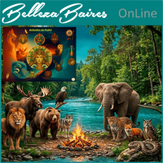 Curso Online de Mesa Radionica de Animales de Poder