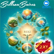 Promo 2x1 Curso por Zoom de Reiki de los 7 Elementos