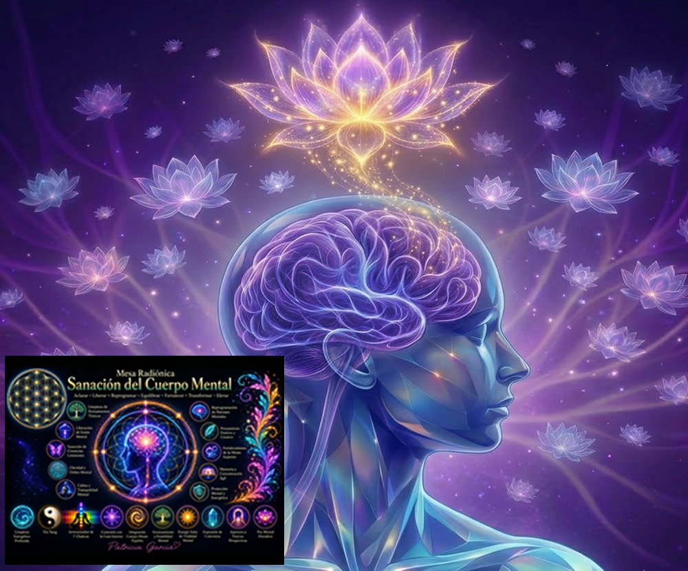 Curso Online de Mesa Radiónica Sanación del Cuerpo Mental