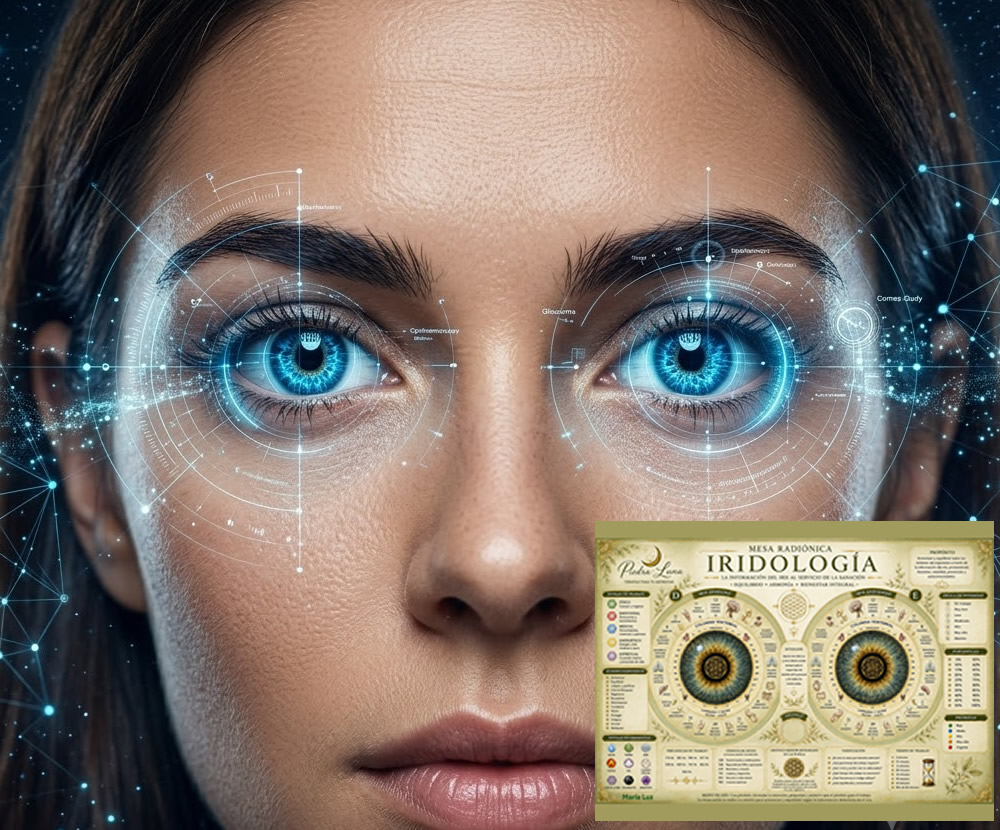 Curso Online de Mesa Radiónica de Iridología