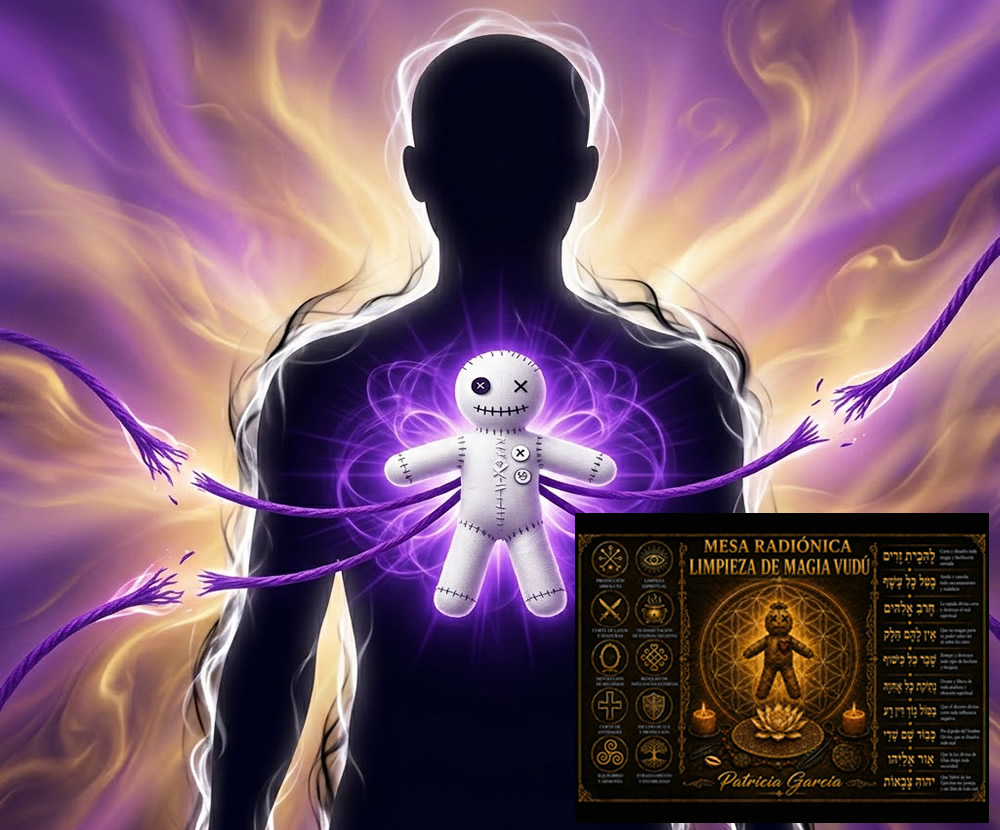 Curso Online de Mesa Radiónica de Limpieza de Magia Vudú