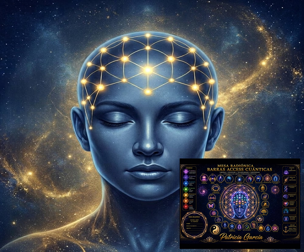 Curso Online de Mesa Radiónica Barras Acces Cuánticas