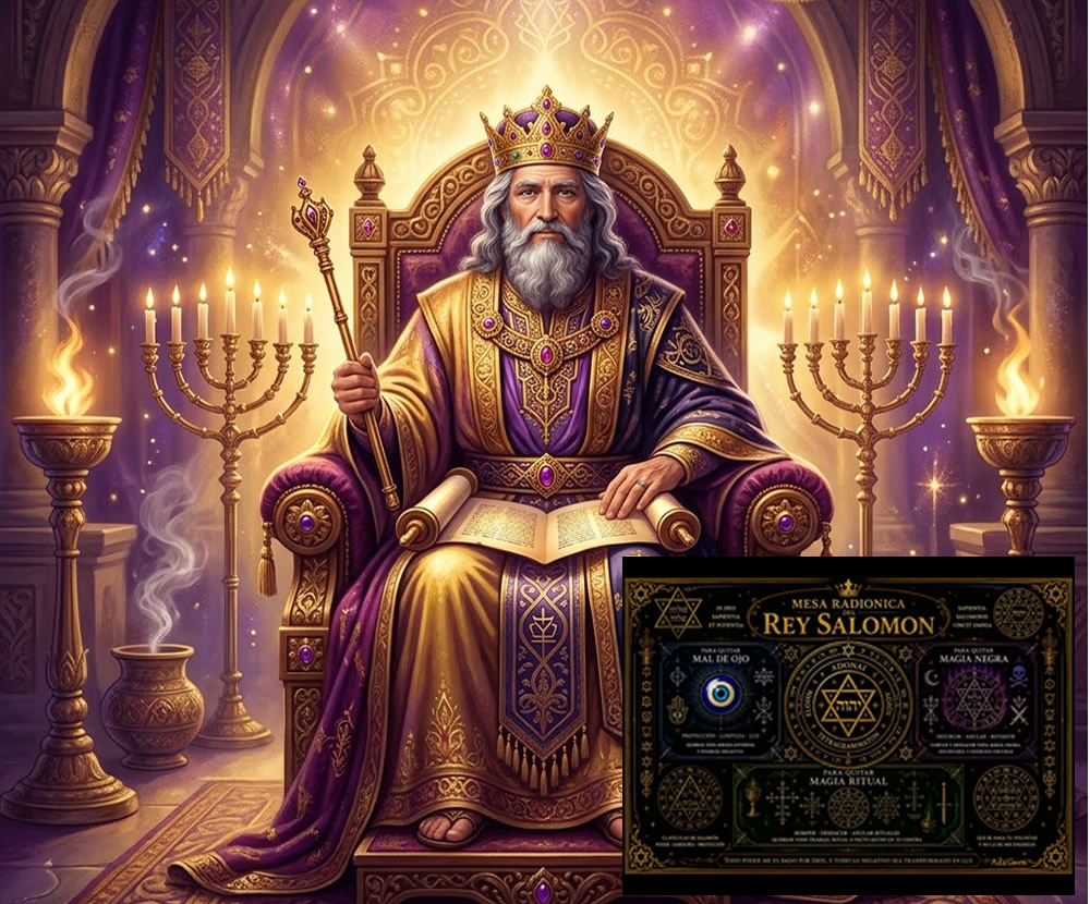 Curso Online de Mesa Radiónica del Rey Salomón