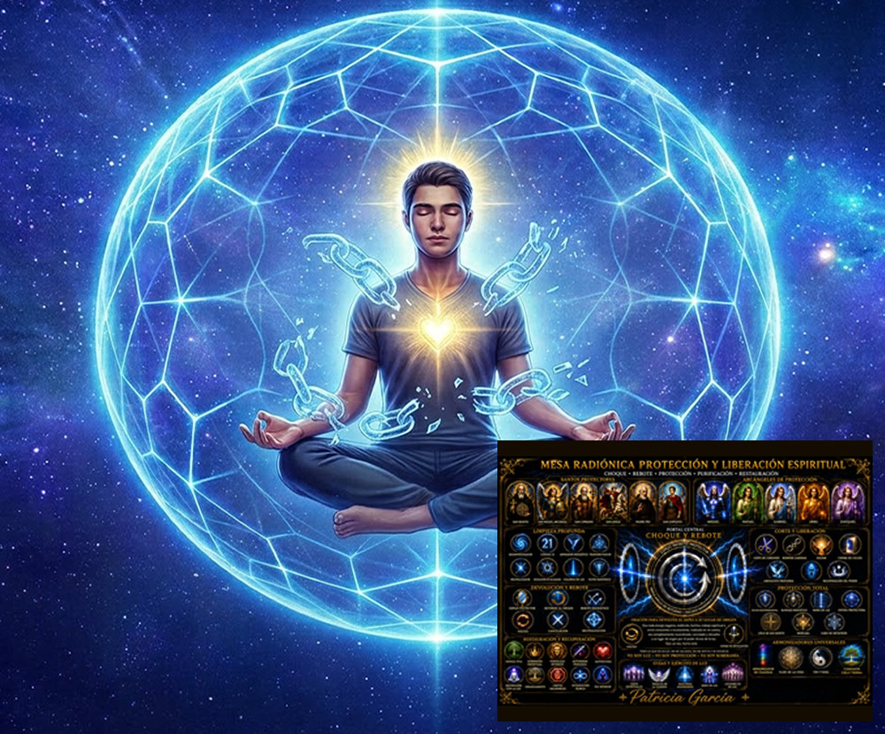 Curso Online de Mesa Radiónica Protección y Liberación Espiritual