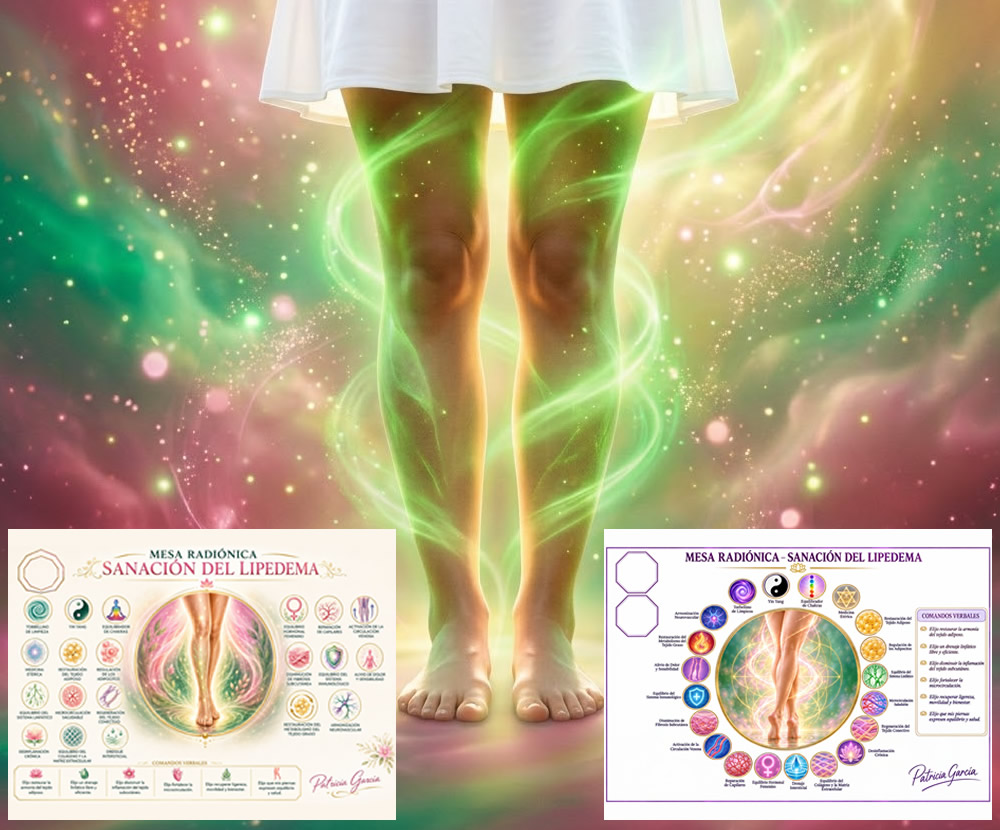 Curso Online de Mesa Radiónica Sanación del Lipedema