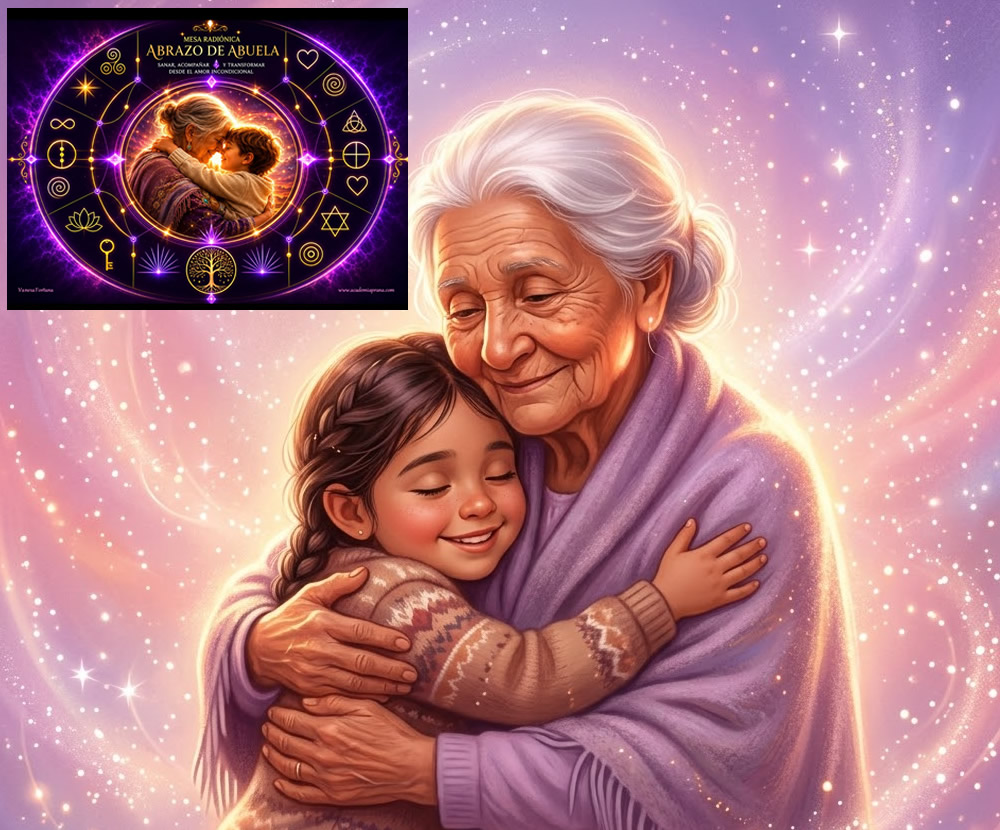 Curso Online de Mesa Radiónica Abrazo de Abuela