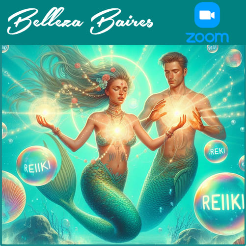 Curso por Zoom de Reiki Tritones y Oráculo de Sirenas Nivel 1 y Maestría (Reiki Melfork)