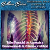 Taller Presencial de Anatomia y Biomecánica de la Columna Vertebral