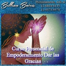 Curso Presencial de Empoderamiento Dar las Gracias