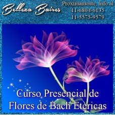 Curso Presencial de Flores de Bach Etericas Nivel 1, 2, 3 y Maestría