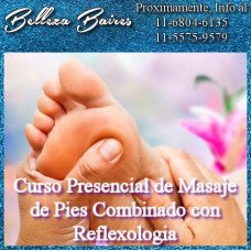 Curso Presencial de Masaje de Pies Combinado con Reflexologia