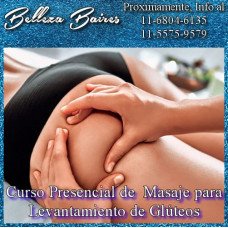 Curso Presencial de Masaje para Levantamiento de Glúteos