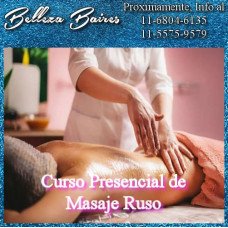 Curso Presencial de Masaje Ruso