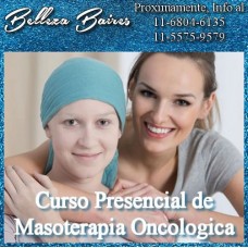 Curso Presencial de Masoterapia Oncologica