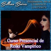 Curso Presencial de Reiki Vampírico Nivel 1 y Maestría