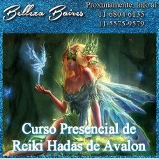 Curso Presencial de Reiki Hadas de Avalon Nivel 1 y Maestría