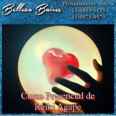 Curso Presencial de Reiki Agape Nivel 1 y Maestría 