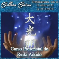 Curso Presencial de Reiki Aikido Nivel 1 y Maestría 