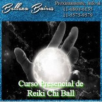 Curso Presencial de Reiki Chi Ball Nivel 1 y Maestria