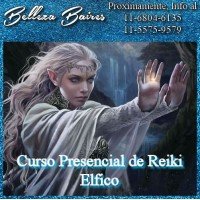 Curso Presencial de Reiki Élfico Nivel 1 y Maestría