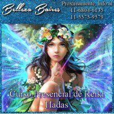 Curso Presencial de Reiki Hadas Nivel 1, 2, 3 y Maestria