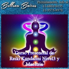 Curso Presencial de Reiki Kundalini Nivel 3 y Maestría (CON REQUISITO)