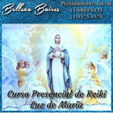 Curso Presencial de Reiki Luz de Maria