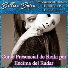 Curso Presencial de Reiki por Encima del Radar Nivel 1 y Maestría 