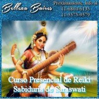 Curso Presencial de Reiki Sabiduría de Saraswati