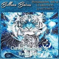 Curso Presencial de Reiki Tigre Nivel 1 y Maestría