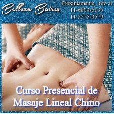 Curso Presencial de Masaje Lineal Chino