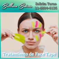 Tratamiento de Kinesiotape Facial