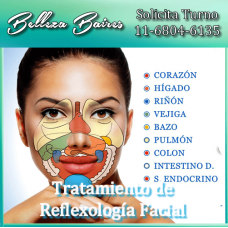 Tratamiento de Reflexología Facial